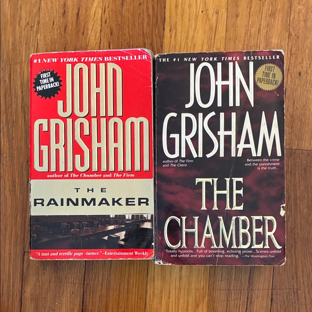 John Grisham Paperback Book Set